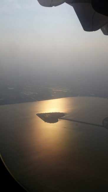 Saw this beautiful heart shaped island on the flight to Sukhothai Jasper Ong Travel Photography Blog